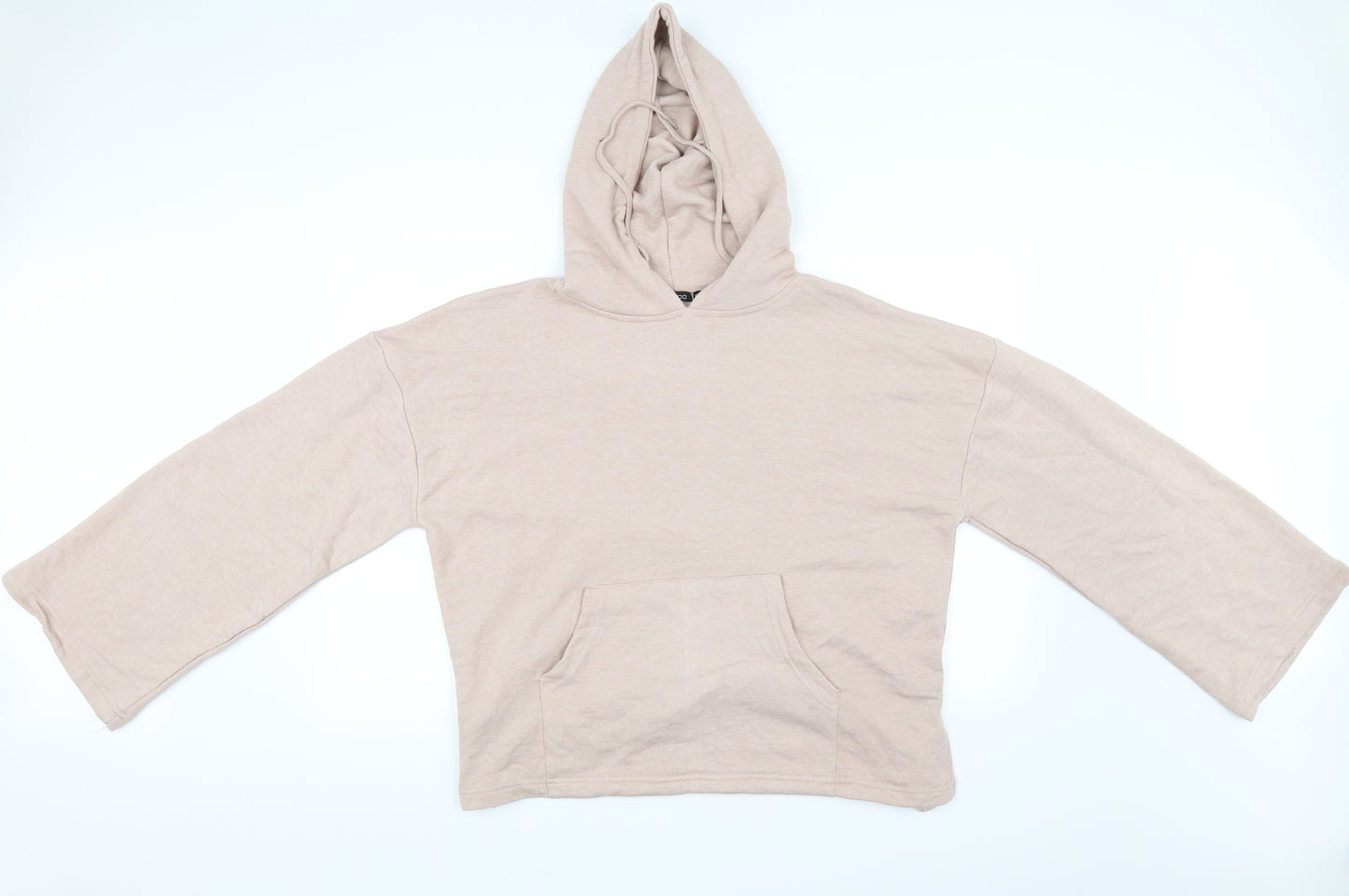 Boohoo Womens Pink   Pullover Hoodie Size XL
