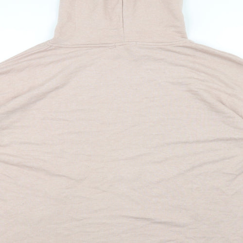 Boohoo Womens Pink   Pullover Hoodie Size XL