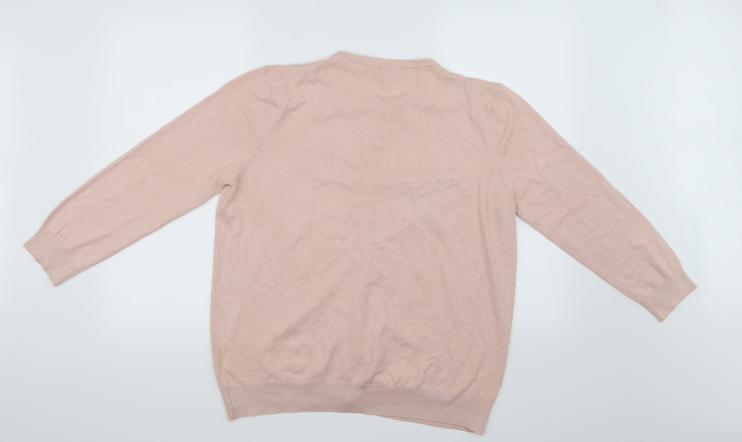 the collection Womens Pink   Cardigan Jumper Size 18