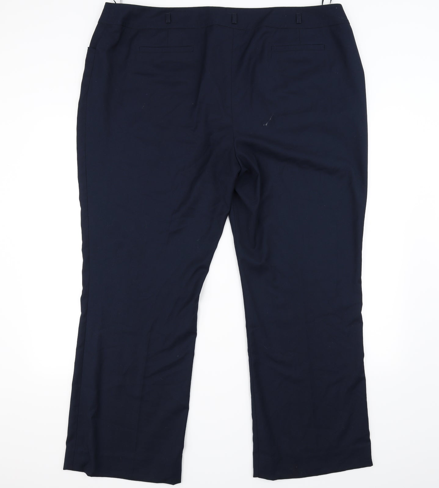 Marks and Spencer Womens Black   Trousers  Size 22 L28 in