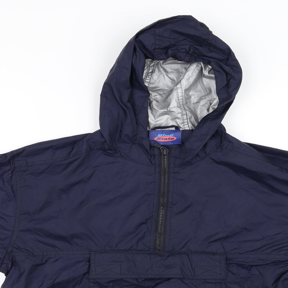 blue state Boys Blue   Rain Coat Coat Size 11-12 Years
