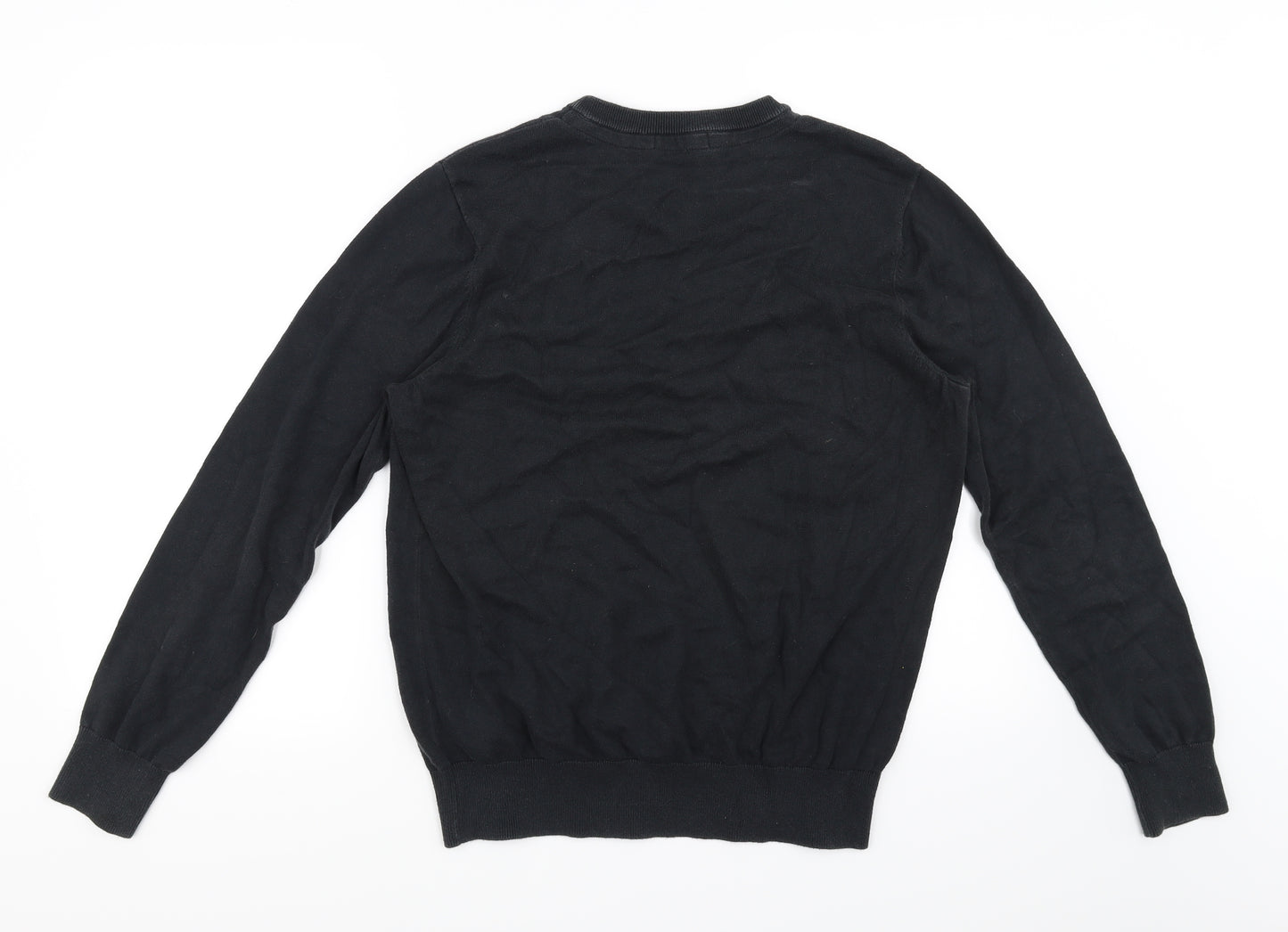 Henri Lloyd Mens Black   Pullover Jumper Size M