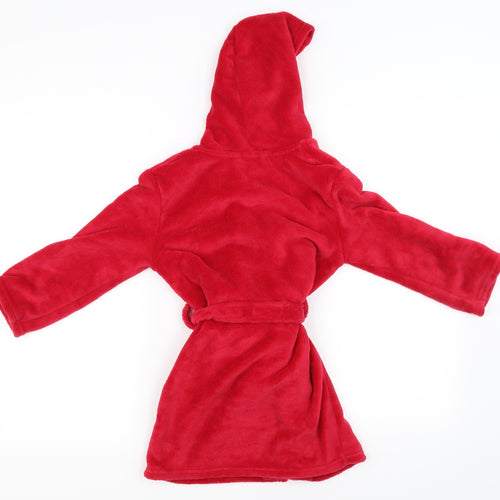 Preworn Boys Red    Gown Size 6-7 Years