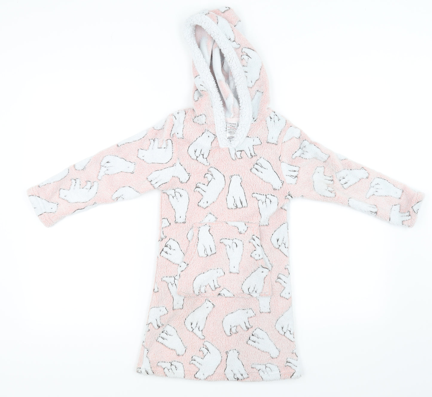 Peacocks Girls Pink   Top One Piece Size 5-6 Years