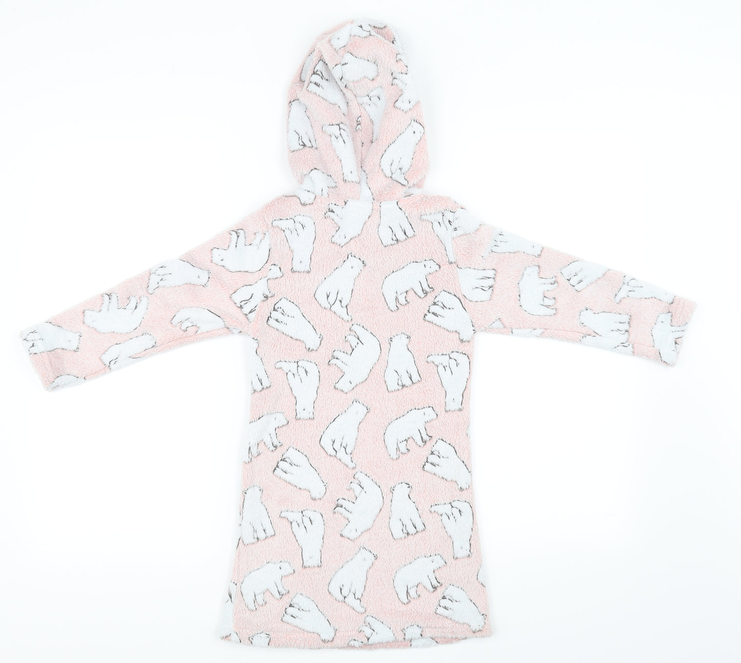 Peacocks Girls Pink   Top One Piece Size 5-6 Years