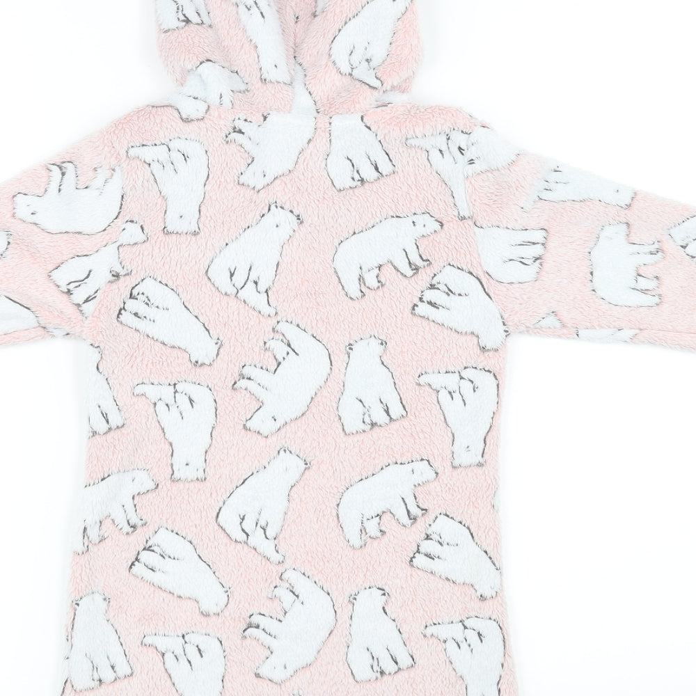 Peacocks Girls Pink   Top One Piece Size 5-6 Years