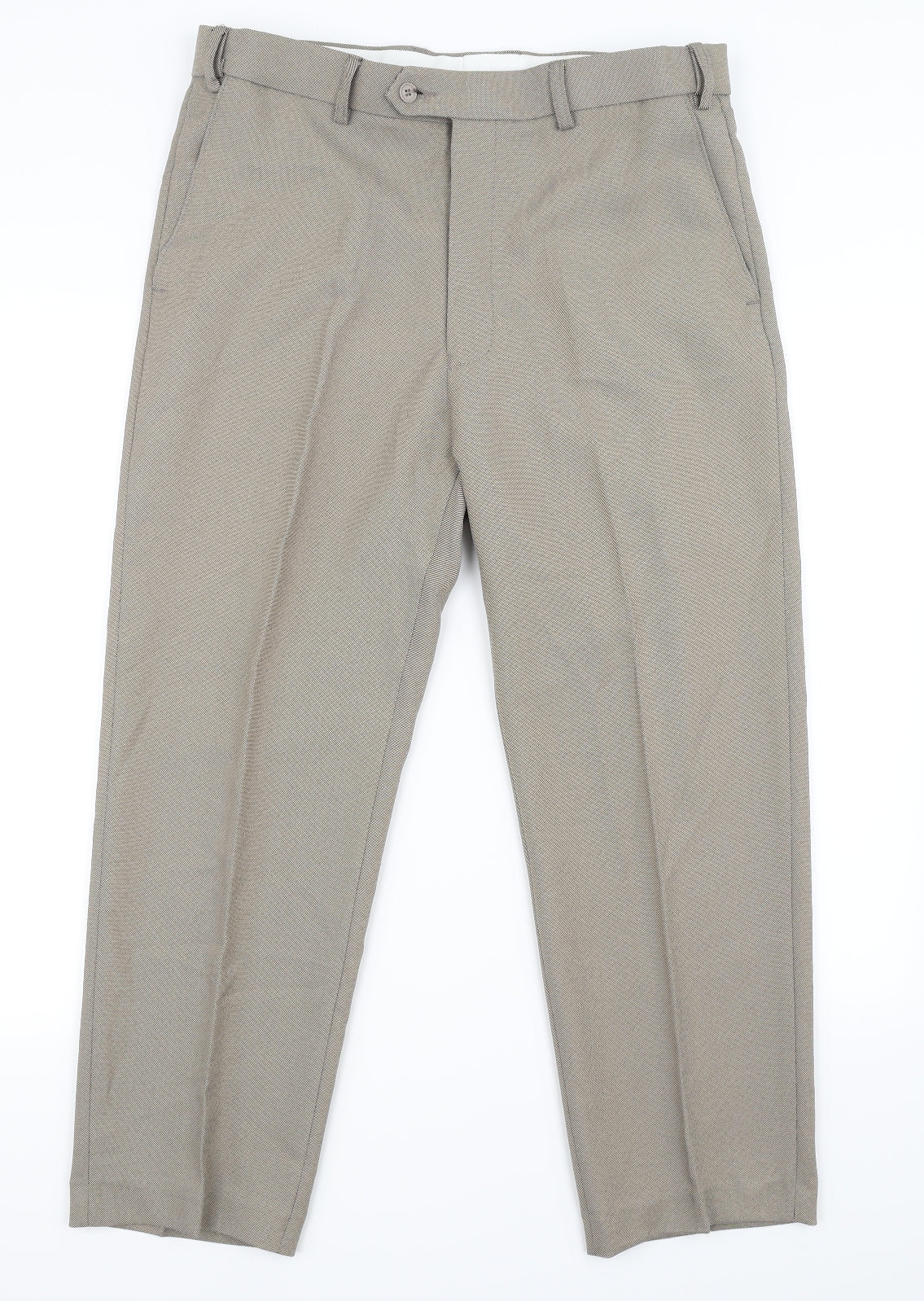 Preworn Mens Beige   Trousers  Size 34 in L26 in