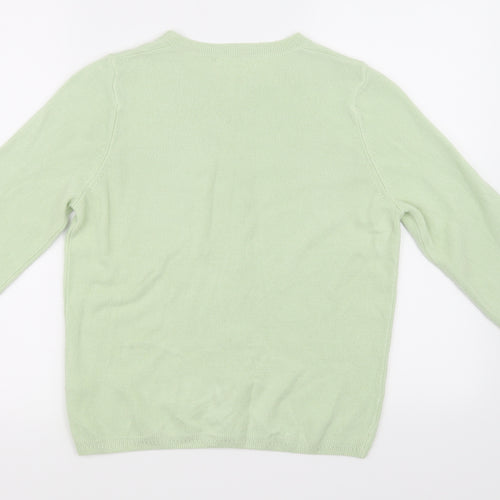 Marks and Spencer Womens Green   Cardigan Jumper Size 8
