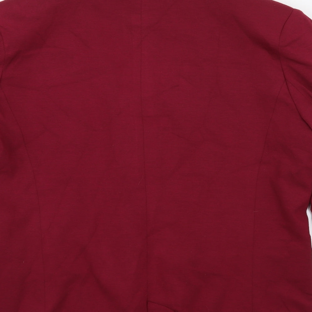 Papaya Womens Purple   Jacket Coat Size 14