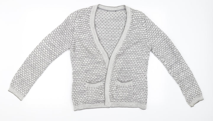 BHS Womens Grey Cardigan Jumper Size 10