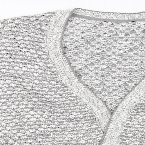 BHS Womens Grey   Cardigan Jumper Size 10