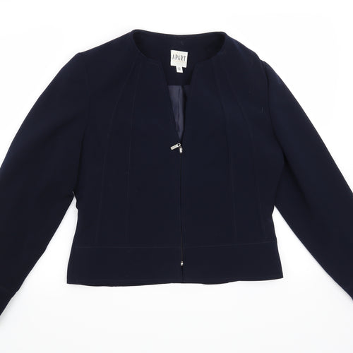 Apart Womens Blue   Jacket Blazer Size 12