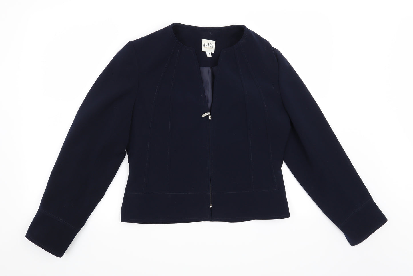 Apart Womens Blue   Jacket Blazer Size 12