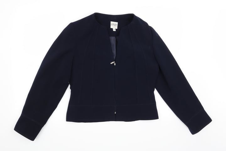 Apart Womens Blue   Jacket Blazer Size 12