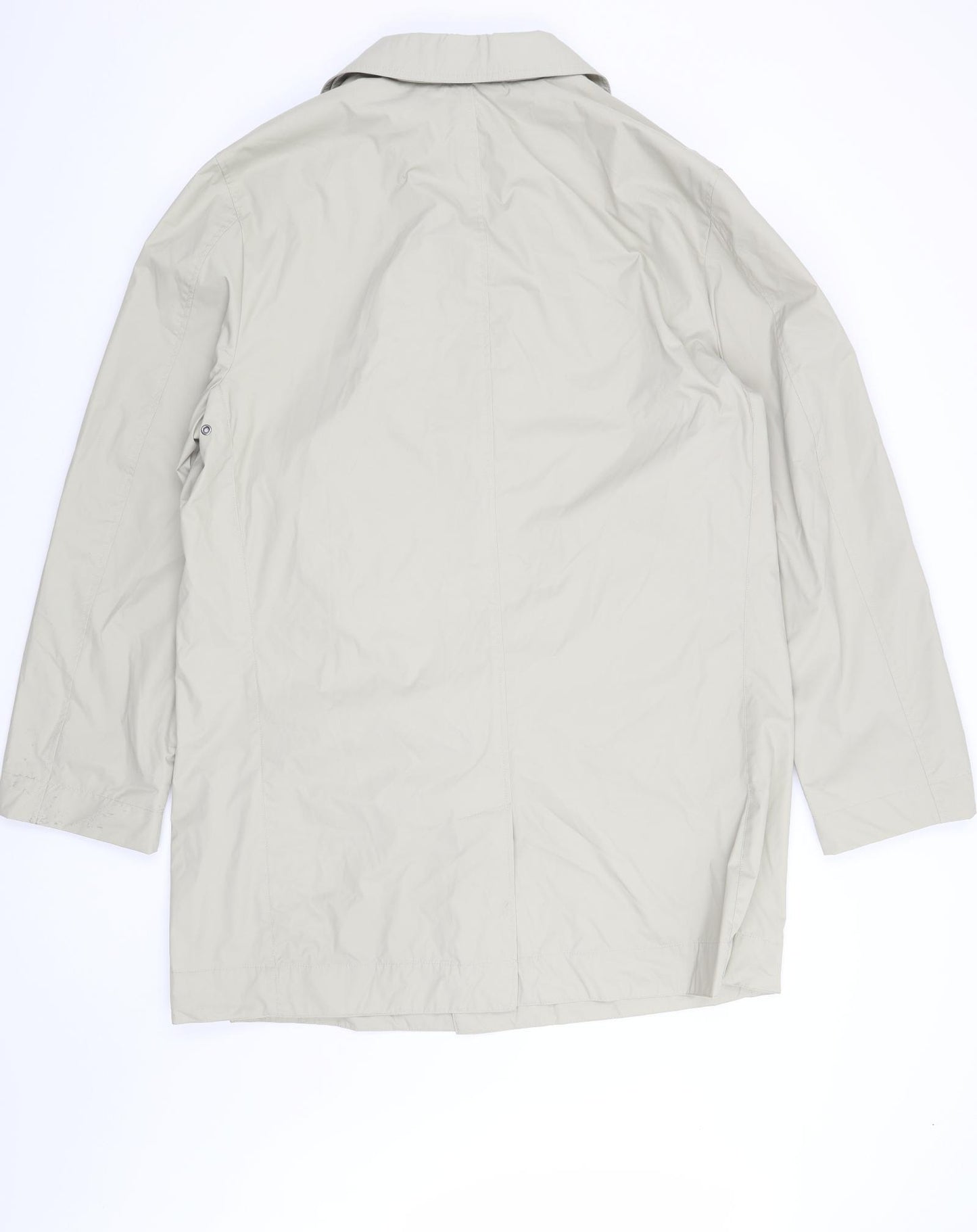 Marks and Spencer Mens Beige   Overcoat Coat Size L