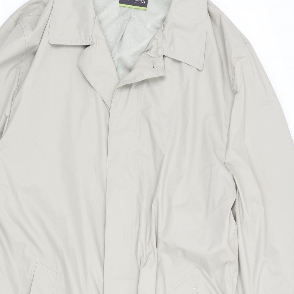 Marks and Spencer Mens Beige   Overcoat Coat Size L