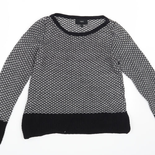 NEXT Womens Black   Pullover Jumper Size 10