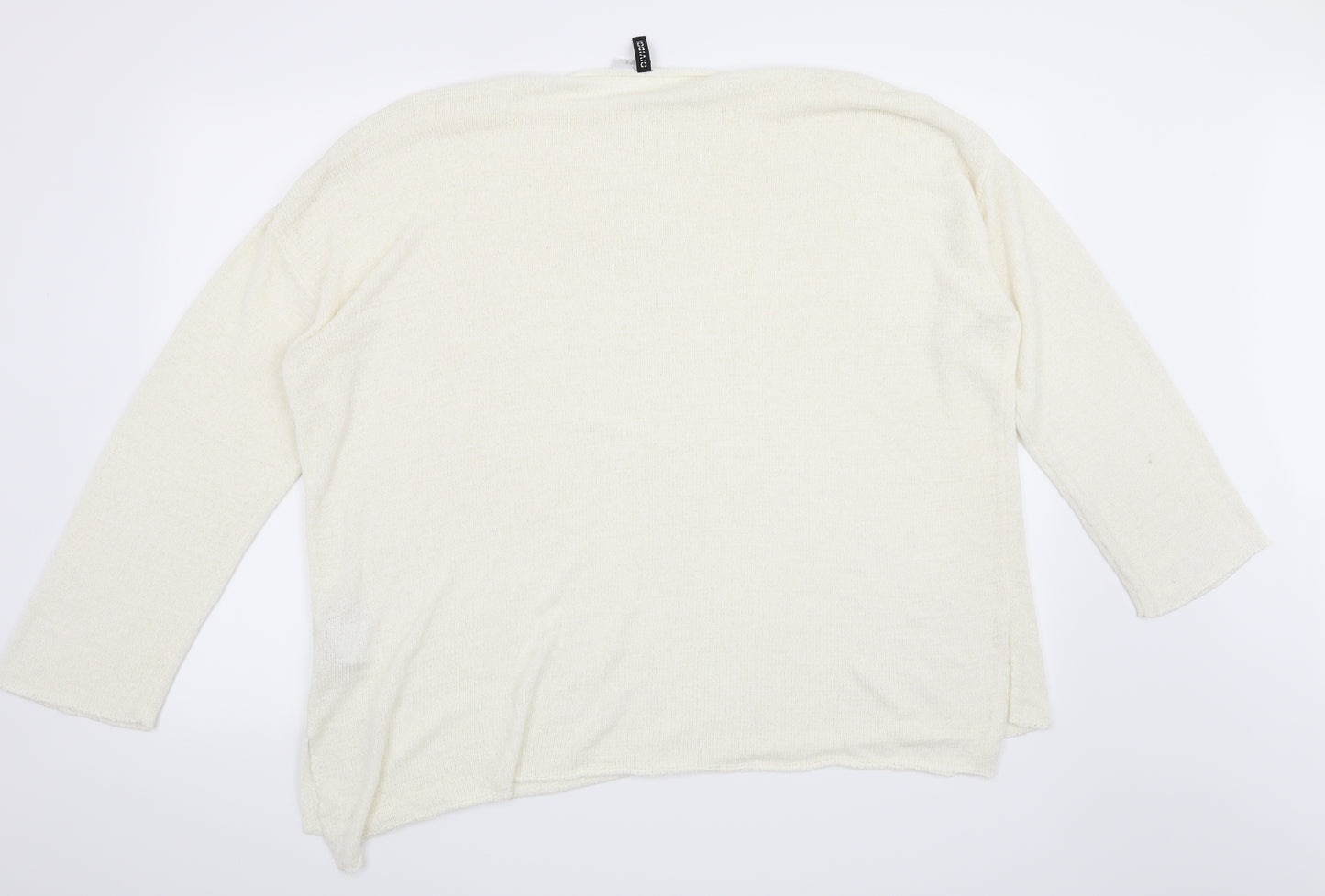 H&M Womens White   Pullover Jumper Size XL