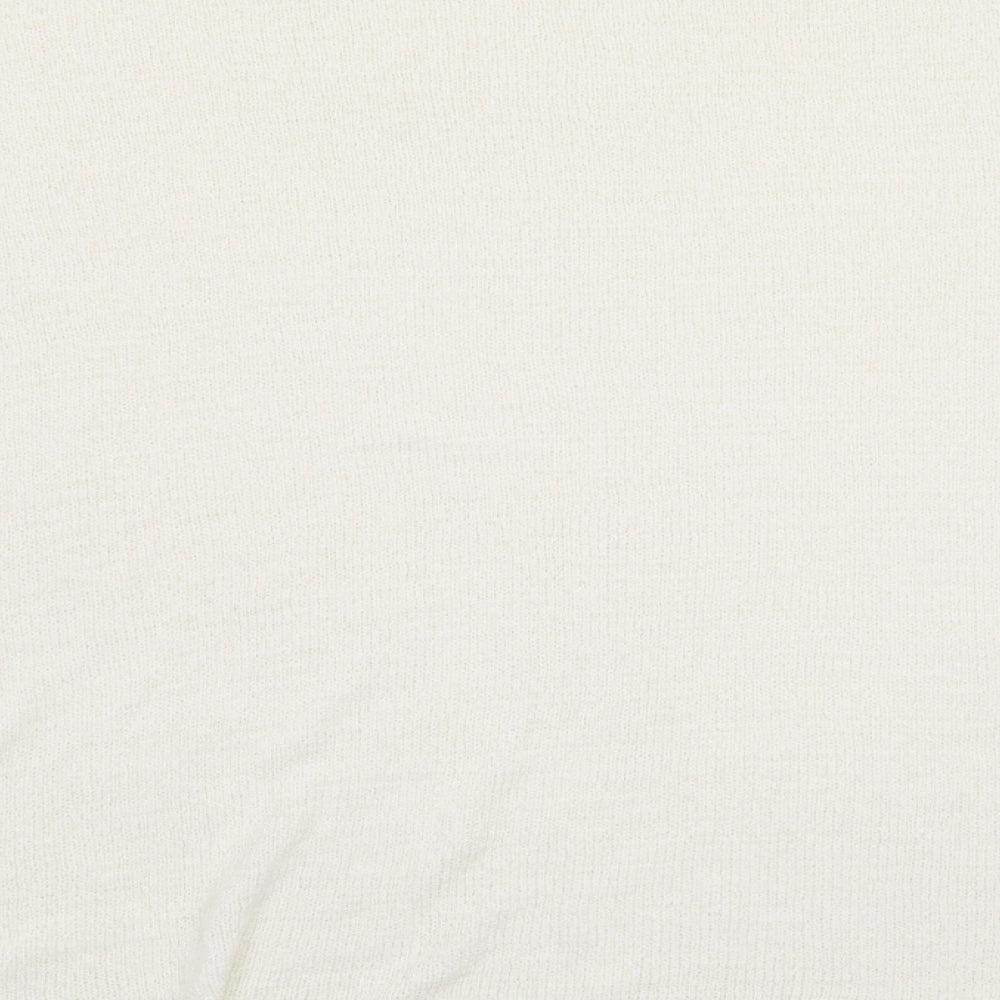 H&M Womens White   Pullover Jumper Size XL
