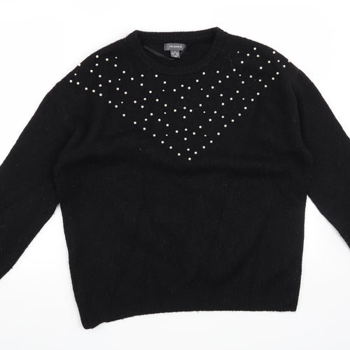 Primark Womens Black   Pullover Jumper Size 12