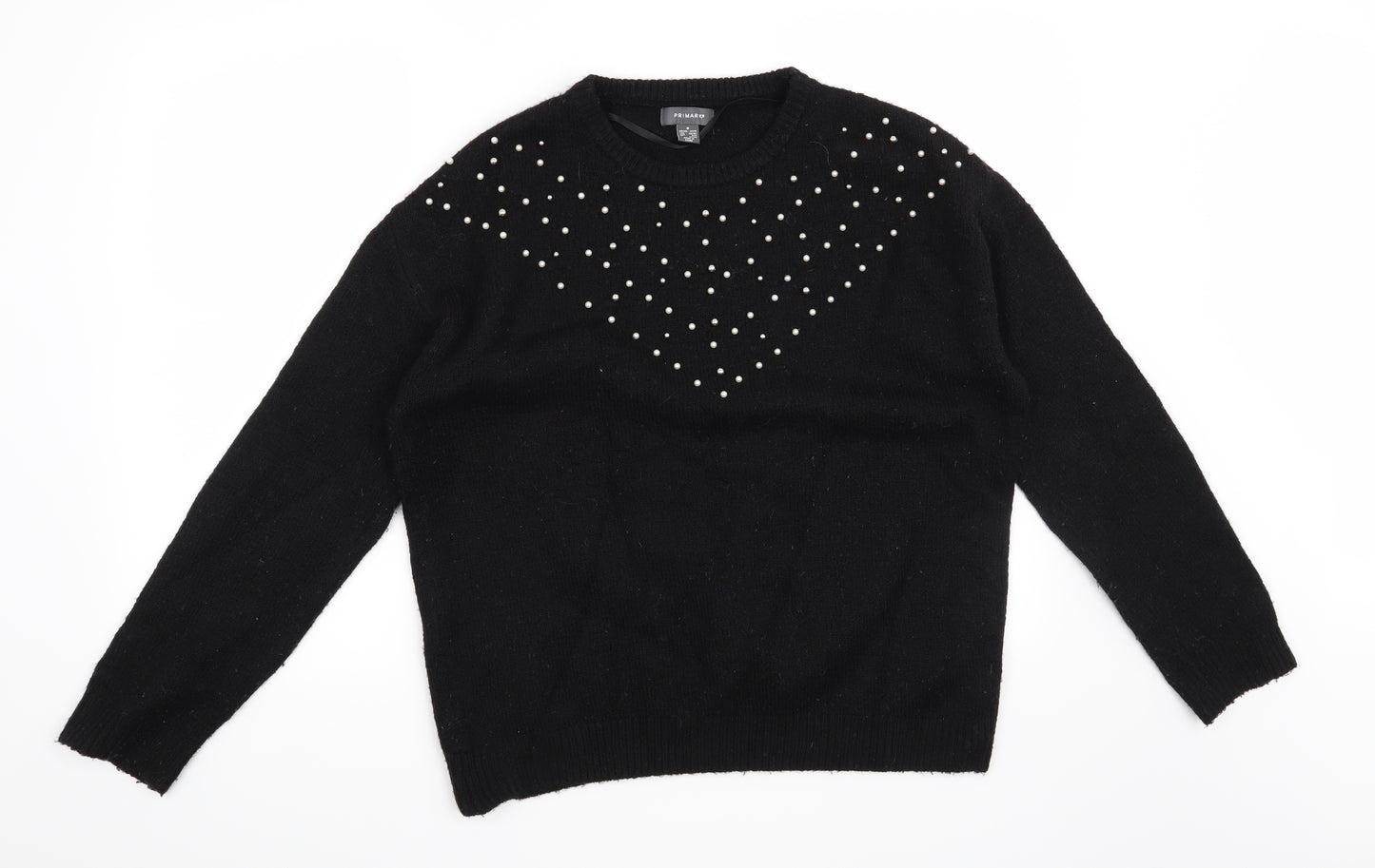 Primark Womens Black   Pullover Jumper Size 12