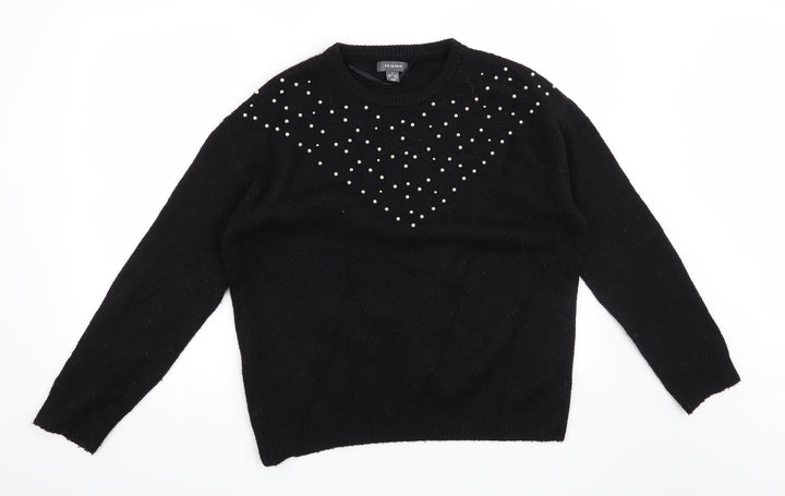Primark Womens Black   Pullover Jumper Size 12