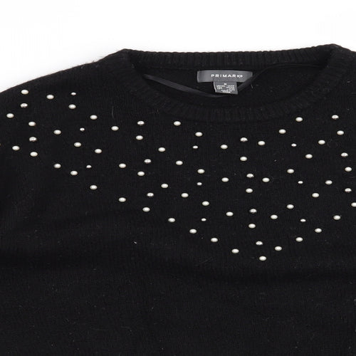 Primark Womens Black   Pullover Jumper Size 12