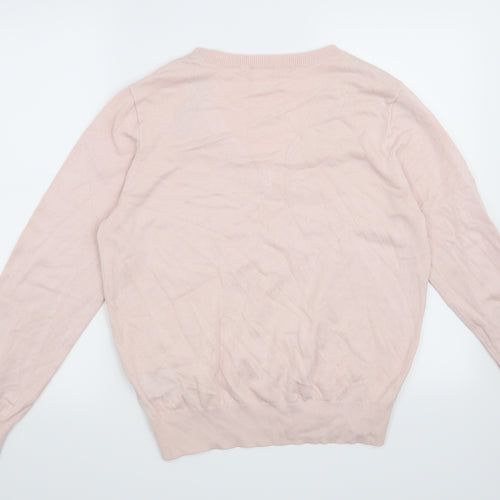 H&M Womens Pink   Pullover Jumper Size M