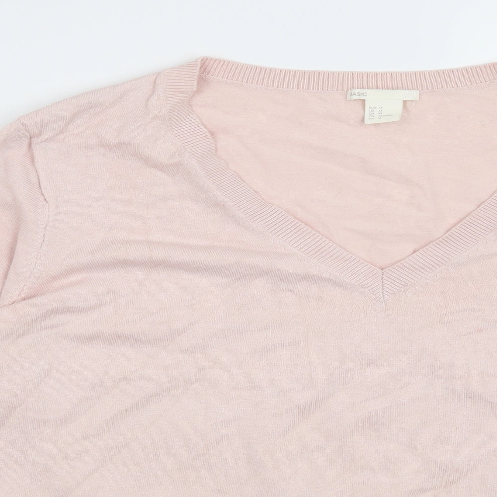 H&M Womens Pink   Pullover Jumper Size M