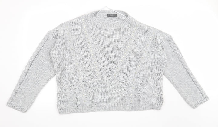 Primark Womens Grey   Pullover Jumper Size 18