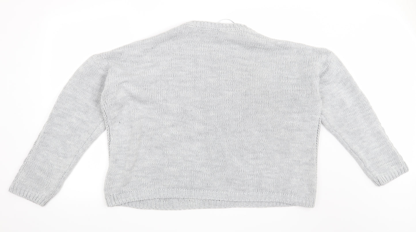 Primark Womens Grey   Pullover Jumper Size 18