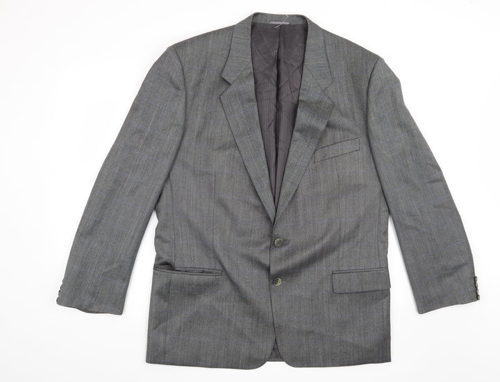 St Michael Mens Grey   Jacket Suit Jacket Size M