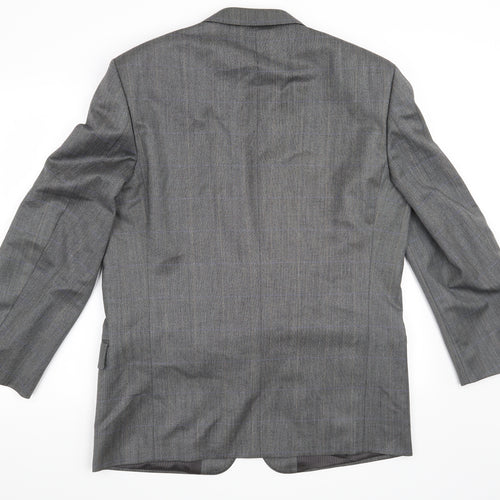St Michael Mens Grey   Jacket Suit Jacket Size M