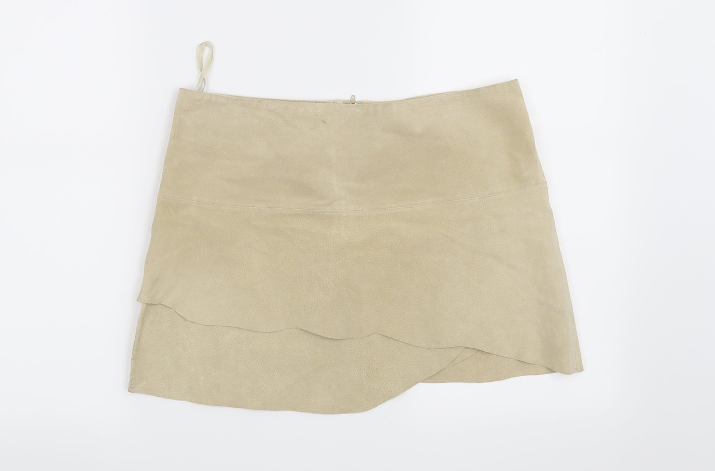 Jane Norman Womens Beige   Mini Skirt Size 10