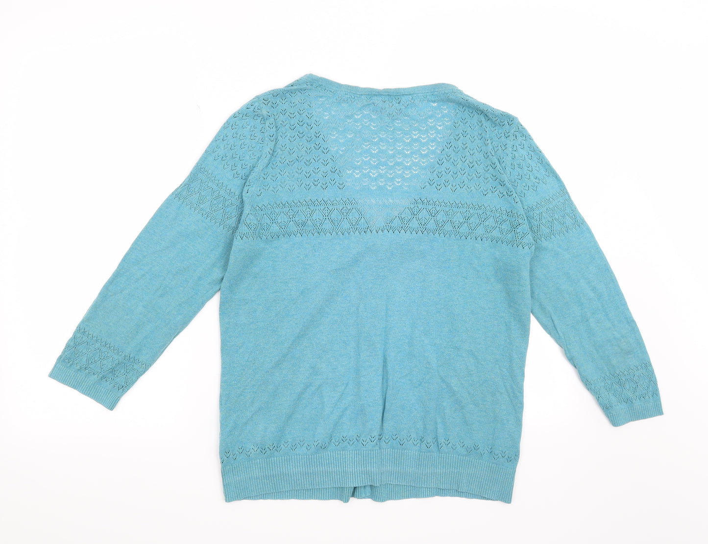 Fat Face Womens Blue   Cardigan Jumper Size 16