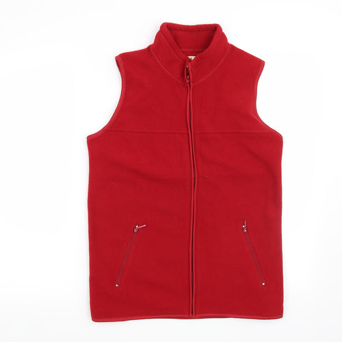 EWM Womens Red   Gilet Jacket Size 10