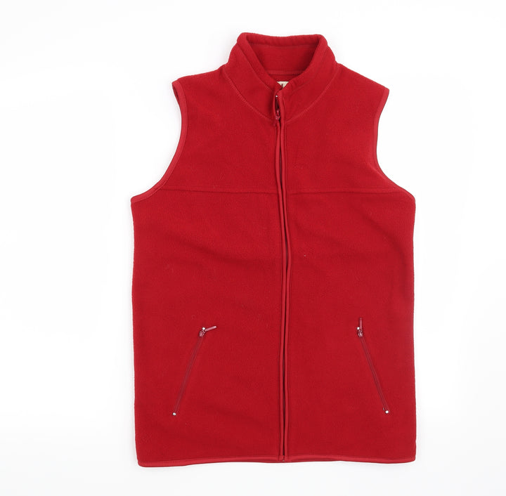 EWM Womens Red   Gilet Jacket Size 10