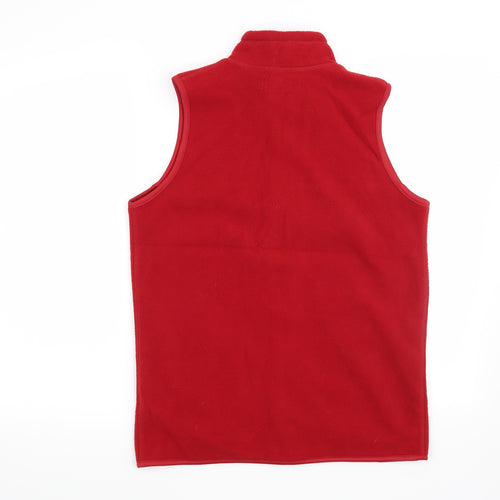 EWM Womens Red   Gilet Jacket Size 10