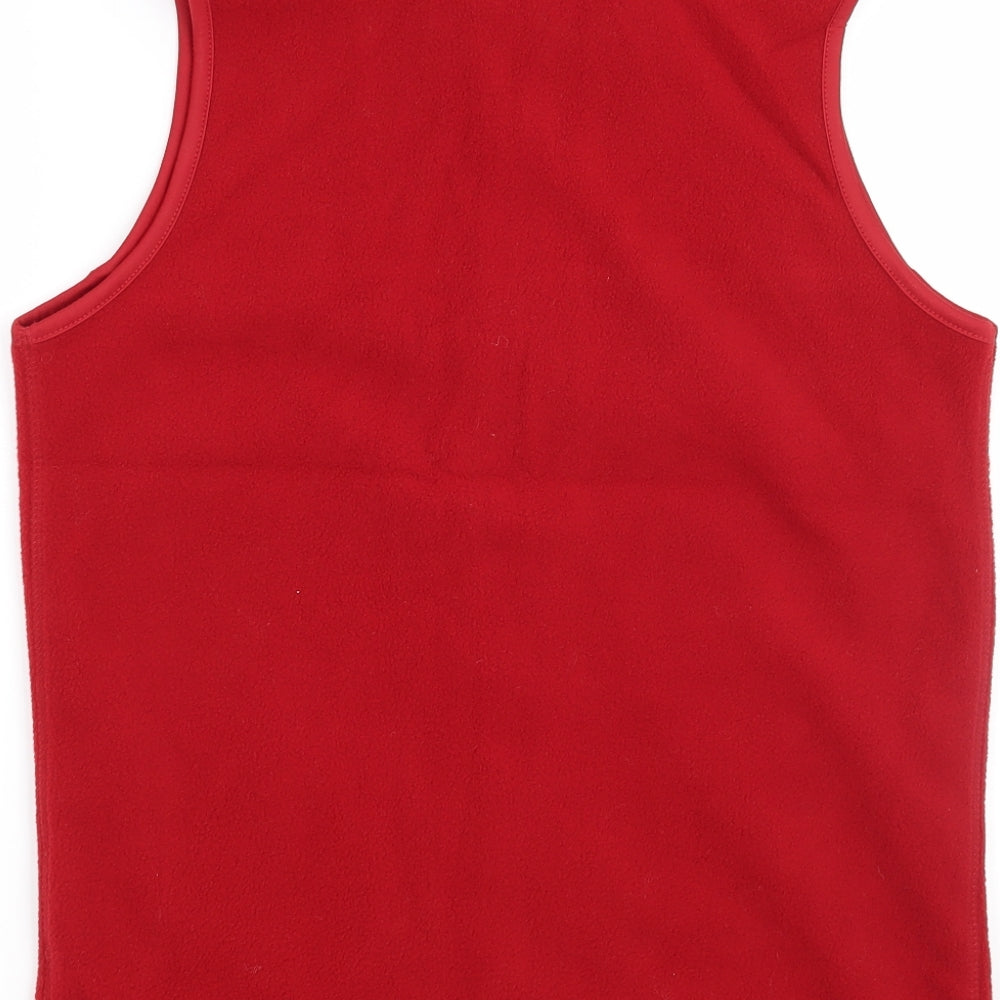 EWM Womens Red   Gilet Jacket Size 10