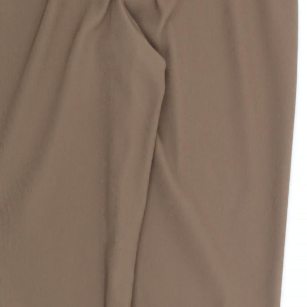 Preworn Womens Brown   Trousers  Size 18 L28 in