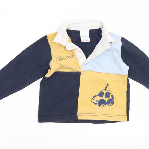 Mackays Boys Blue   Basic Casual Size 12-18 Months  - Car