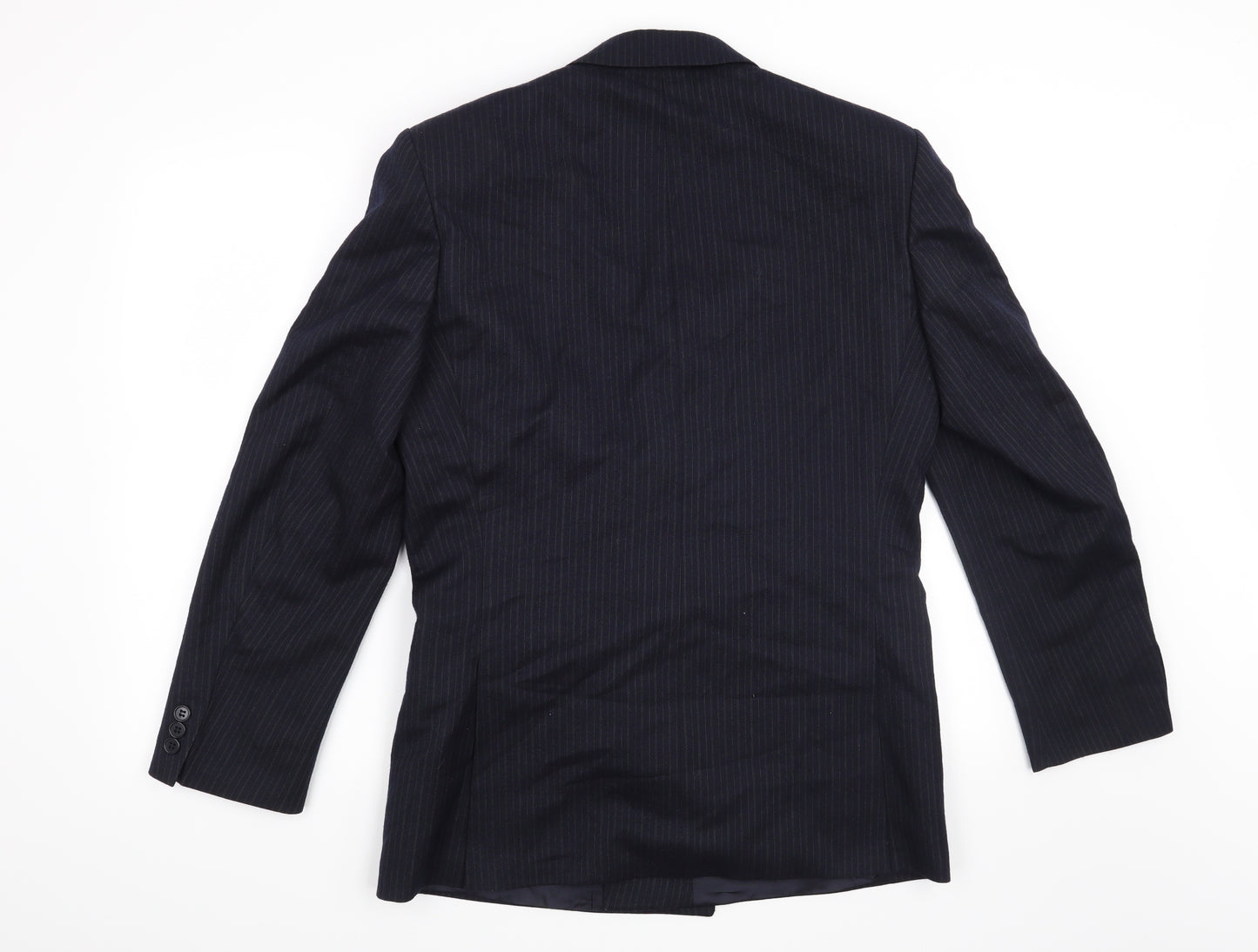 Debenhams Mens Blue Striped  Jacket Suit Jacket Size 38