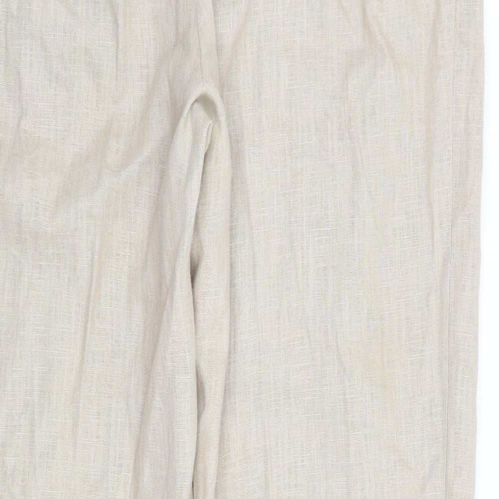 Office Girl Womens Beige   Trousers  Size 16 L30 in