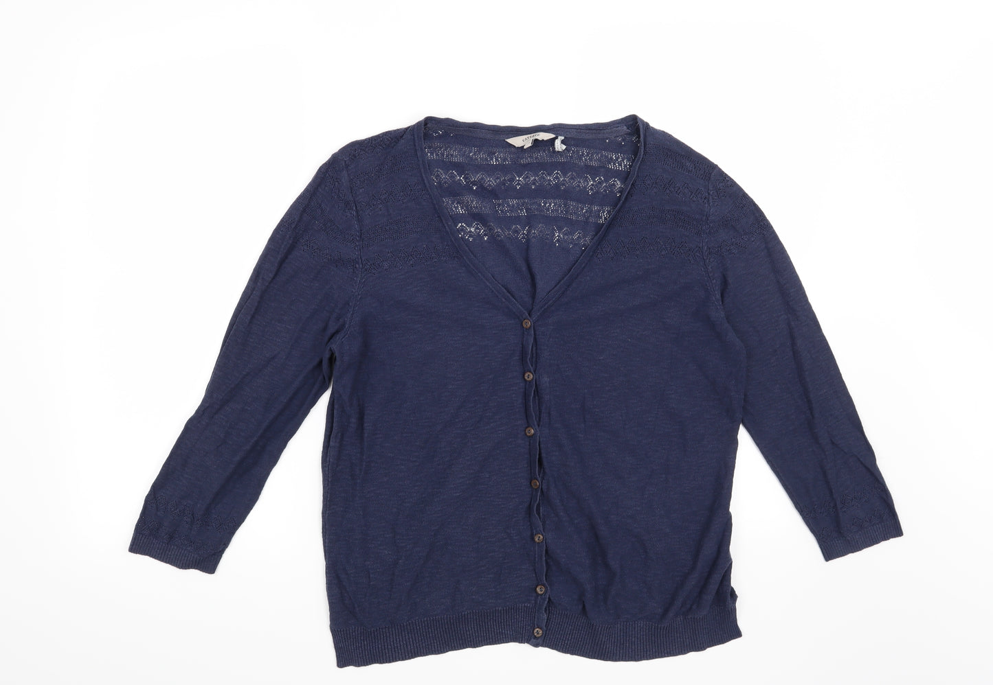Fat Face Womens Blue   Cardigan Jumper Size 16