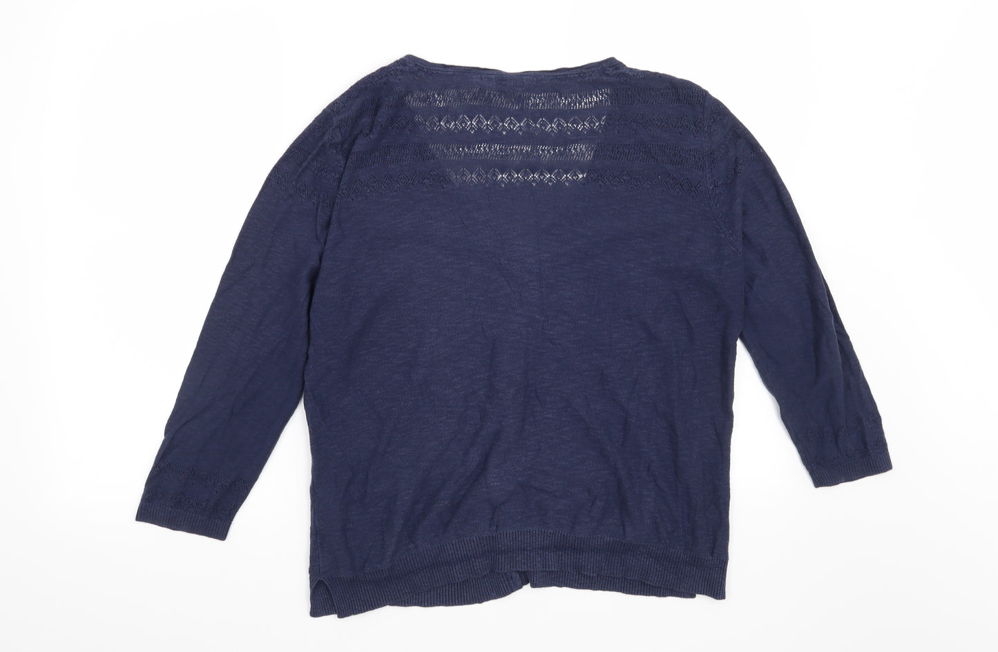 Fat Face Womens Blue   Cardigan Jumper Size 16