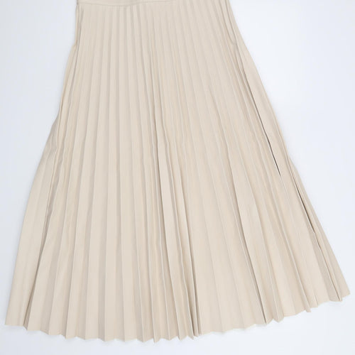 Topshop Womens Pink   A-Line Skirt Size 12