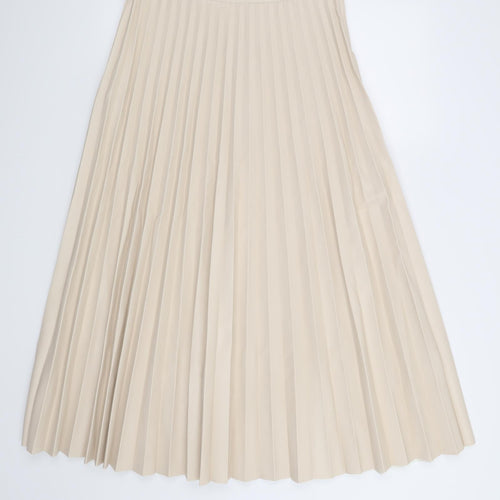 Topshop Womens Pink   A-Line Skirt Size 12