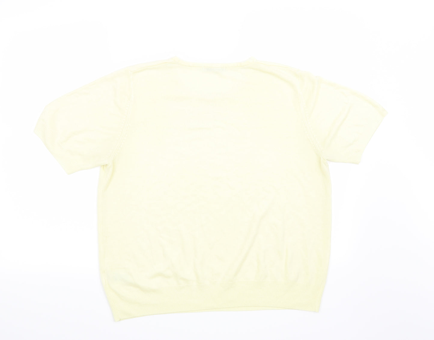 Marks and Spencer Womens Yellow   Pullover Jumper Size 18