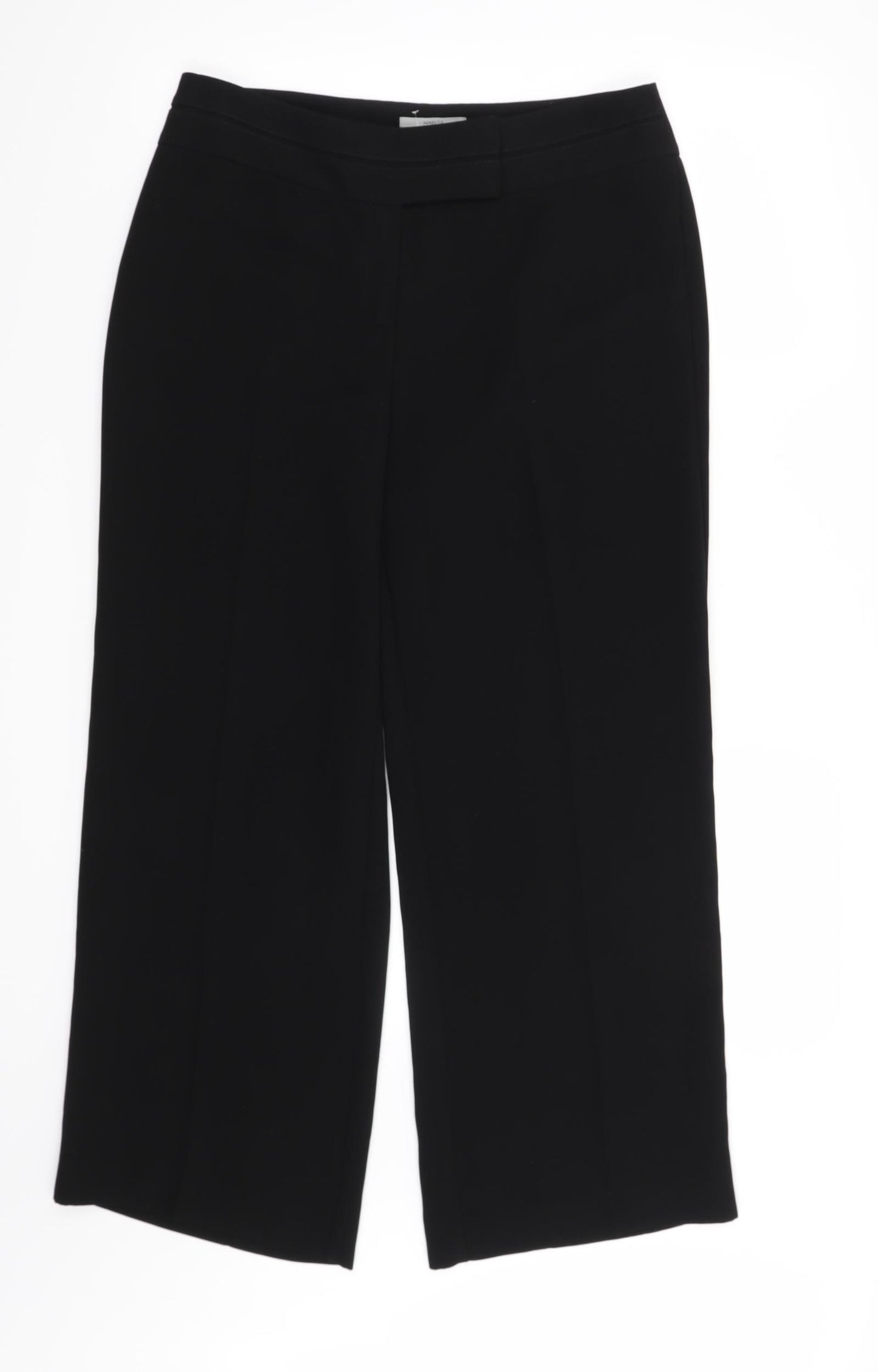 Marks and Spencer Womens Black   Trousers  Size 12 L29 in
