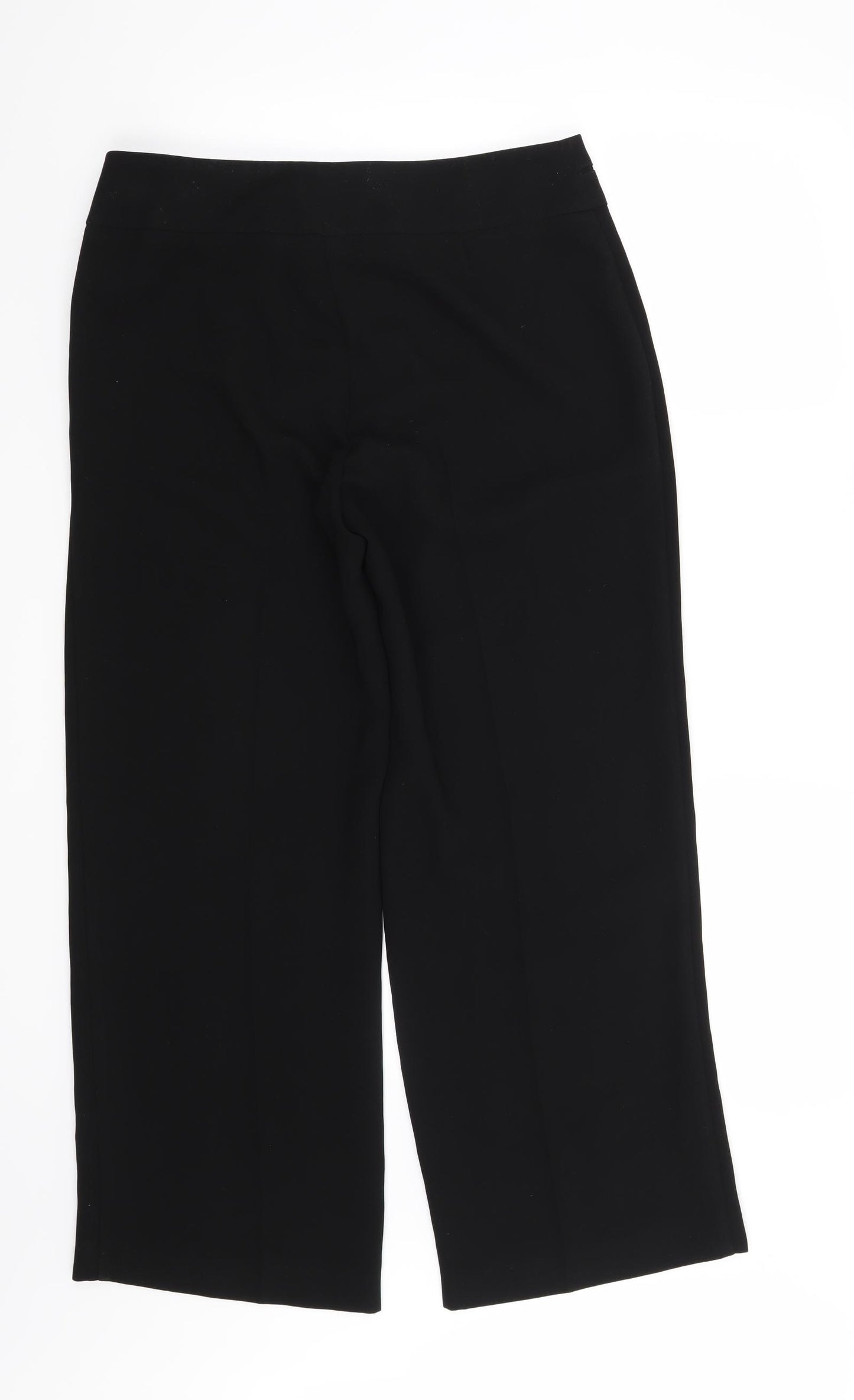 Marks and Spencer Womens Black   Trousers  Size 12 L29 in